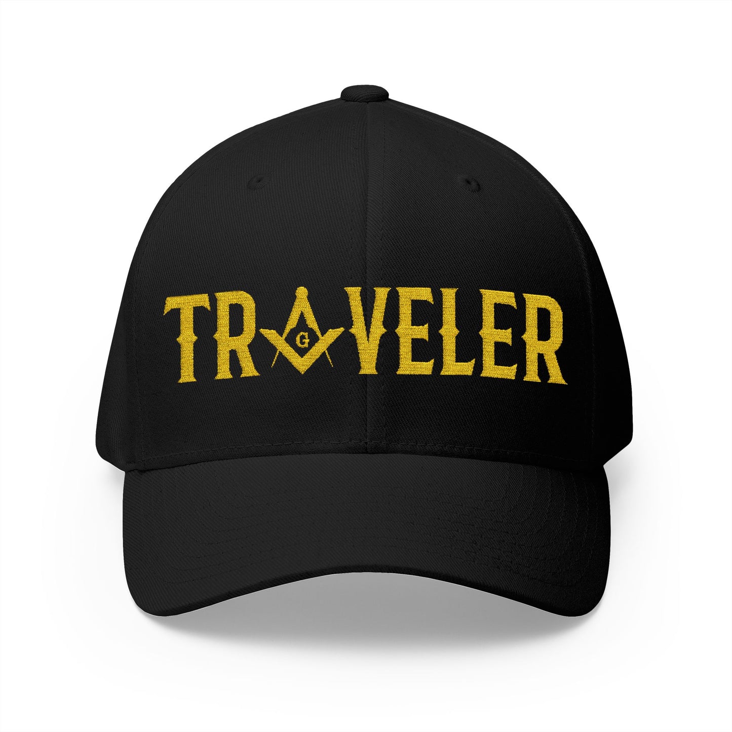 "Traveler" Fitted Embroidered Hat