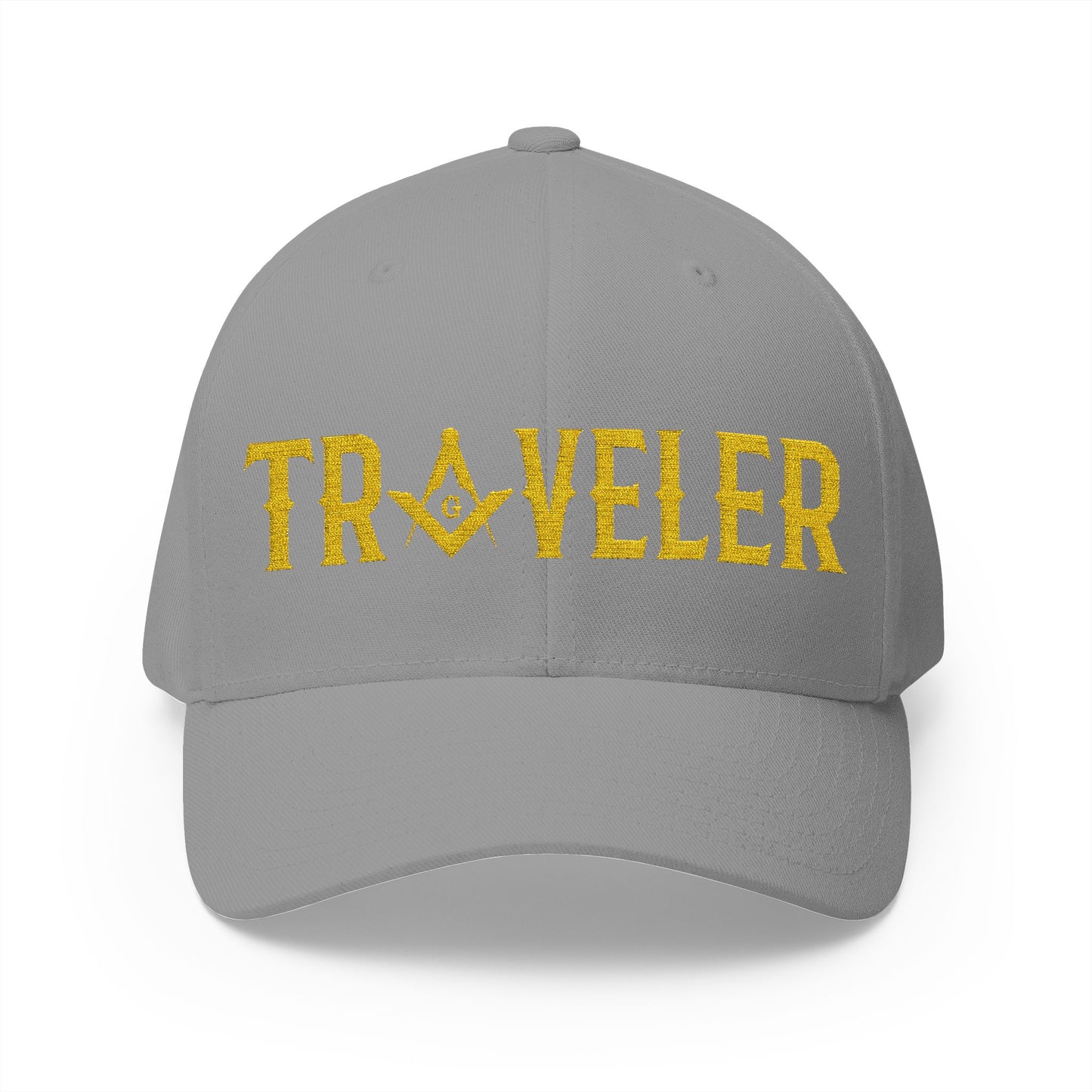 "Traveler" Fitted Embroidered Hat