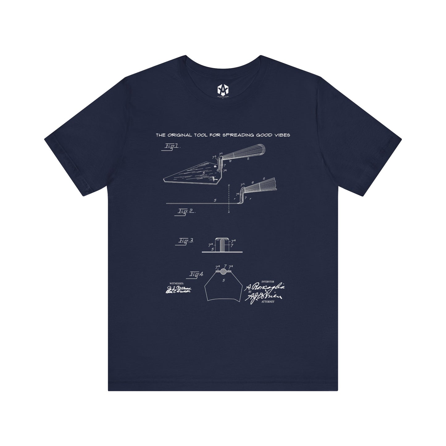 "Blueprint Trowel" Tee