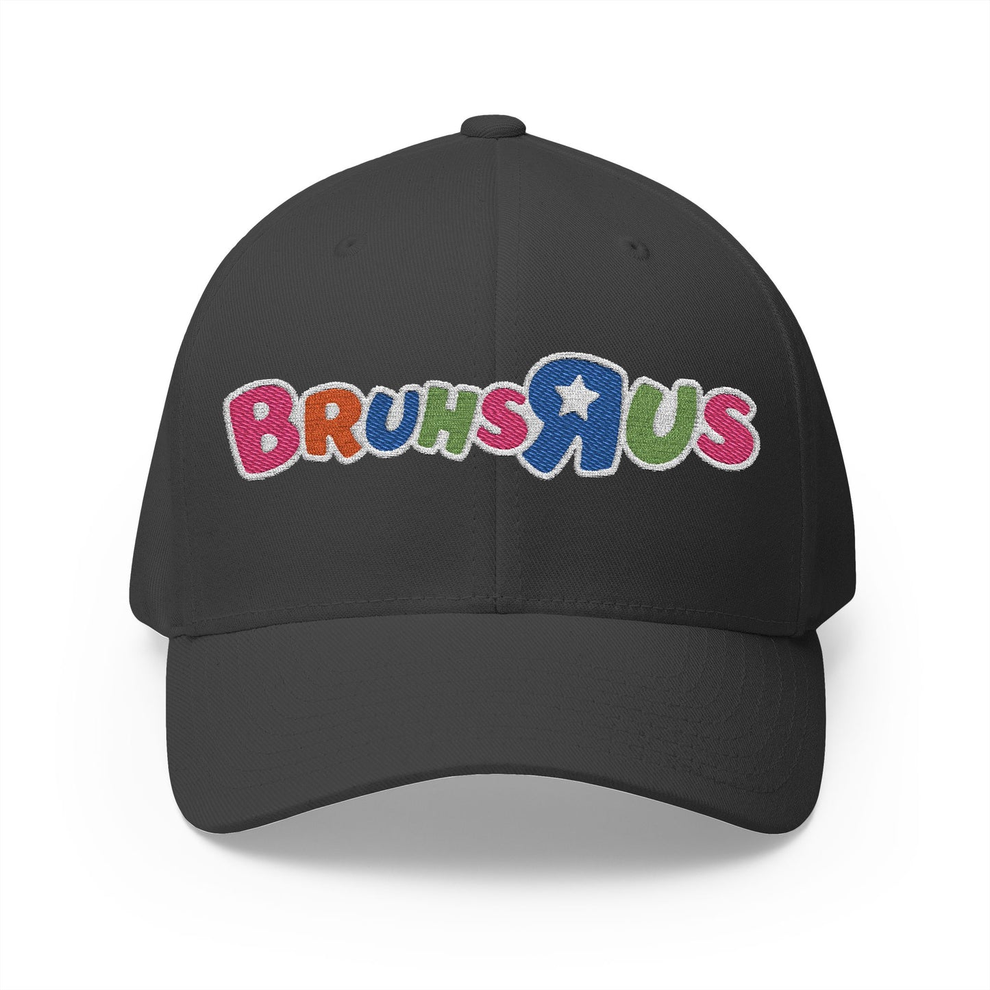 "Bruhs R' Us" Fitted Embroidered Hat
