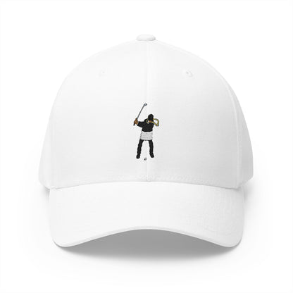 "On The Level" Fitted Embroidered Hat