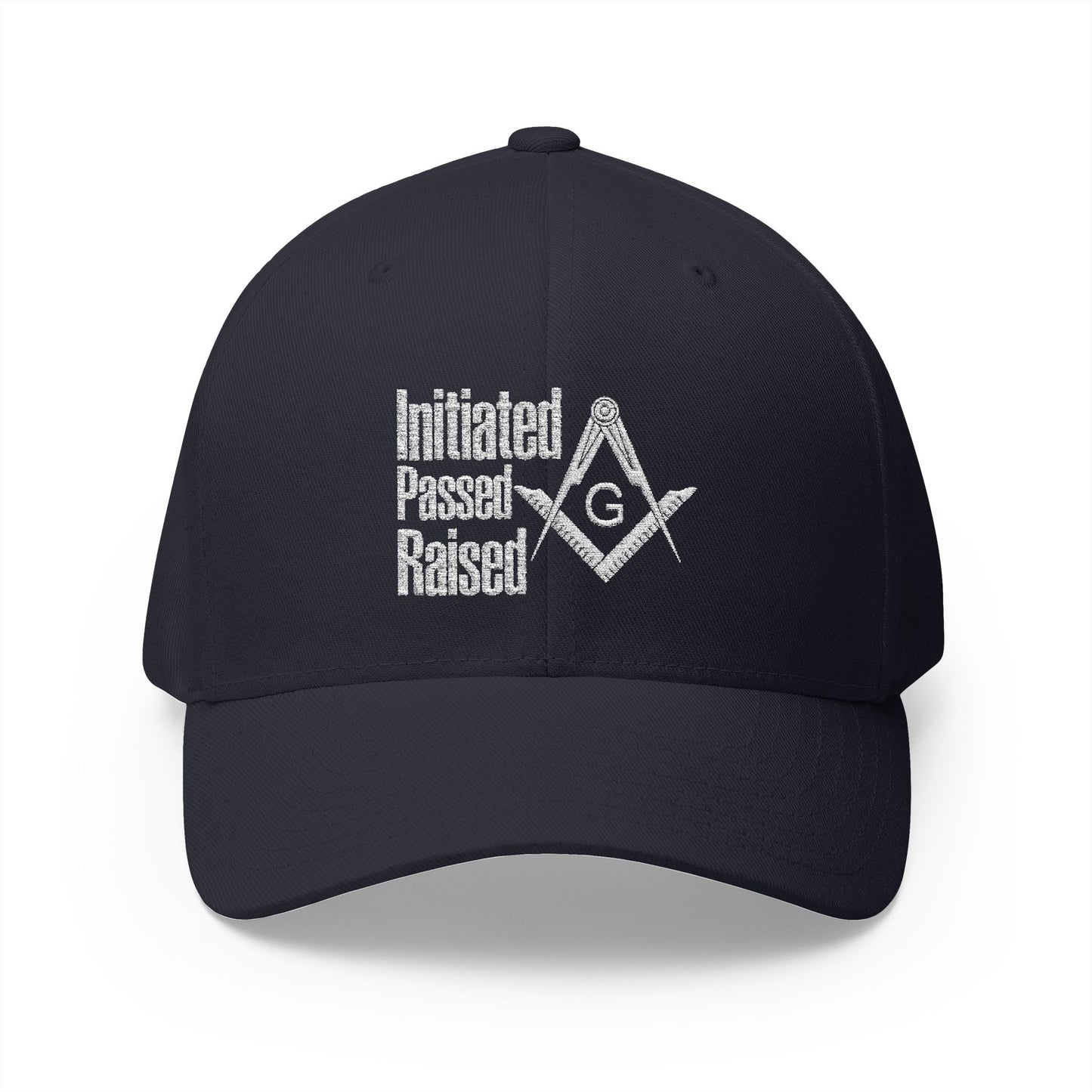 "Initiated, Passed, Raised" Fitted Embroidered Hat