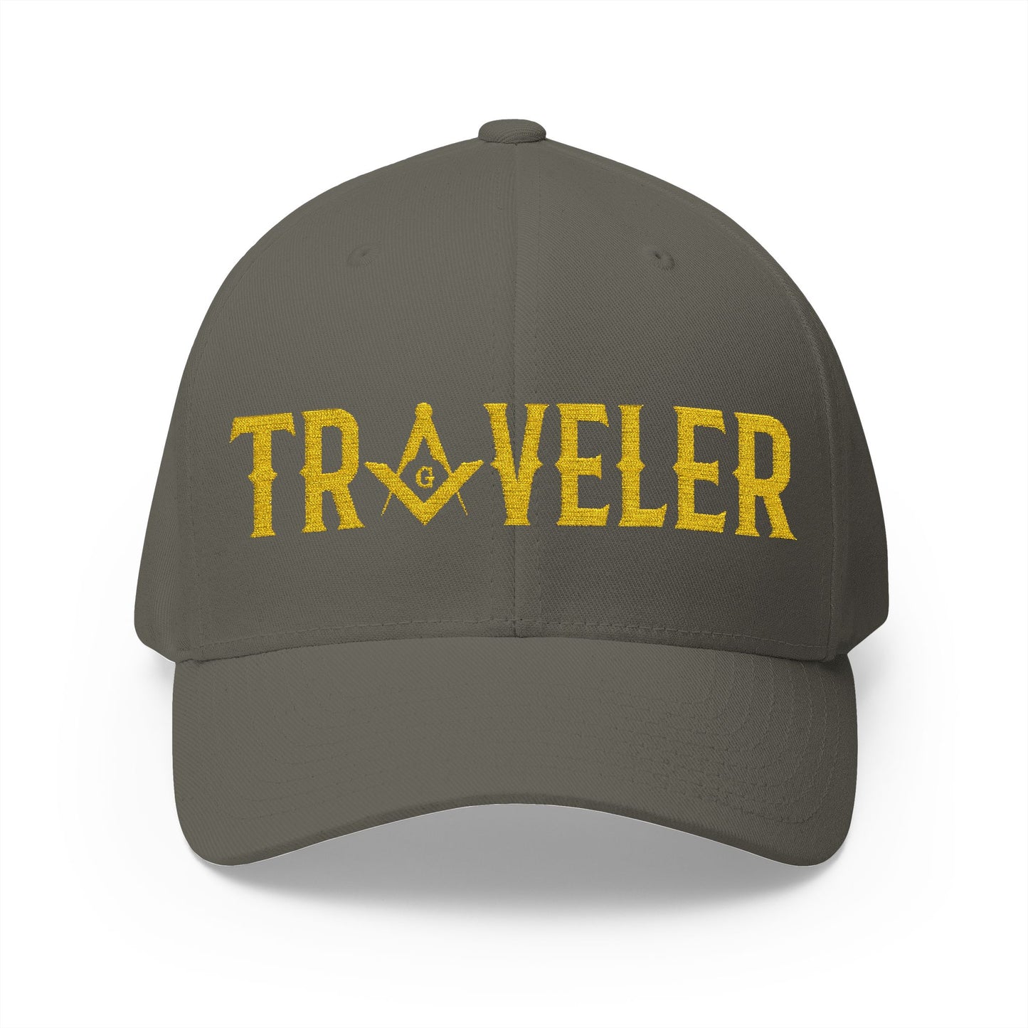 "Traveler" Fitted Embroidered Hat