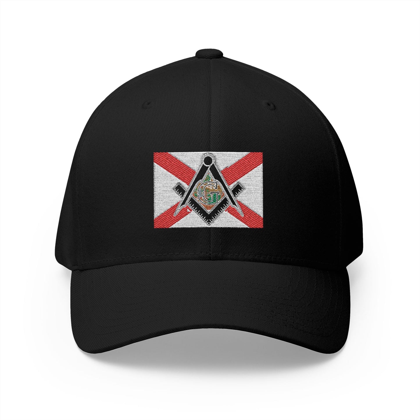 "Florida Masonic Pride" Fitted Embroidered Hat