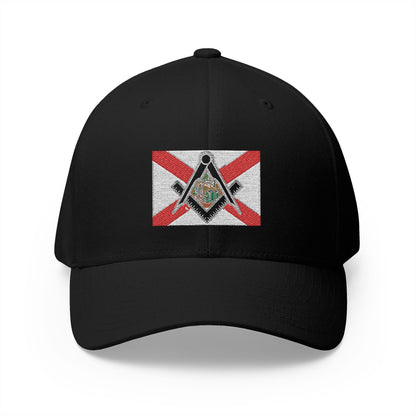 "Florida Masonic Pride" Fitted Embroidered Hat