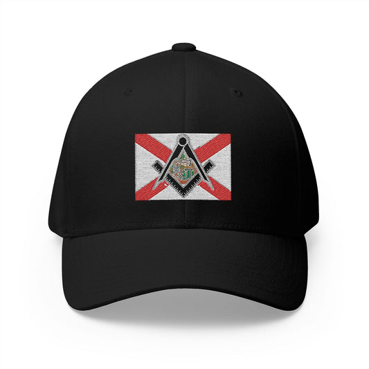 "Florida Masonic Pride" Fitted Embroidered Hat