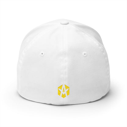 "Made Man Hat" Fitted Embroidered Hat