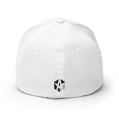 "On The Level" Fitted Embroidered Hat