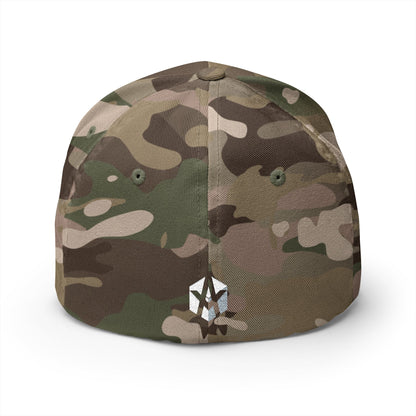 "On the Level" Fitted Embroidered Hat