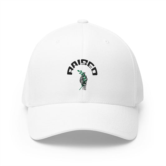 "Raised In Light" Fitted Embroidered Hat