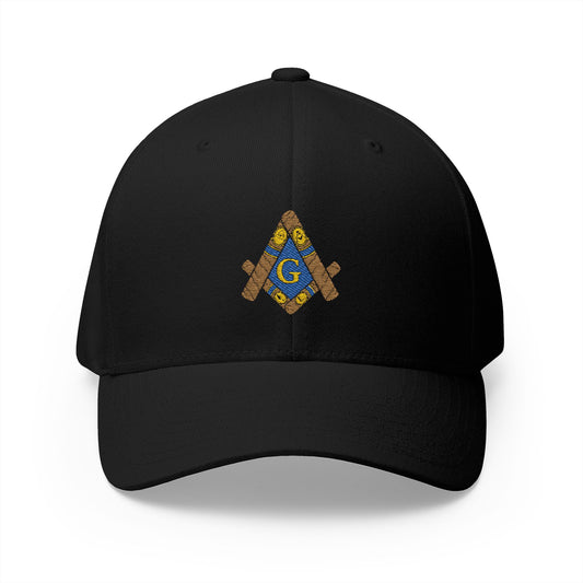 "Craft Cigar" Fitted Embroidered Hat