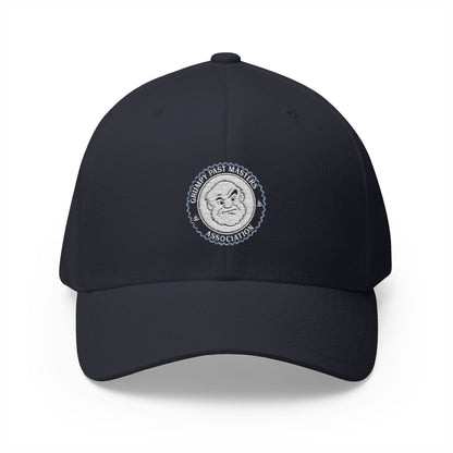 "Grumpy Past Master Association" Fitted Embroidered Hat