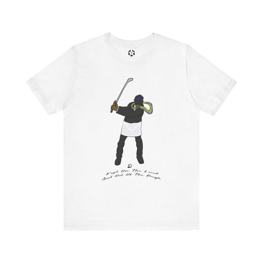 “On the Level Golf" Tee