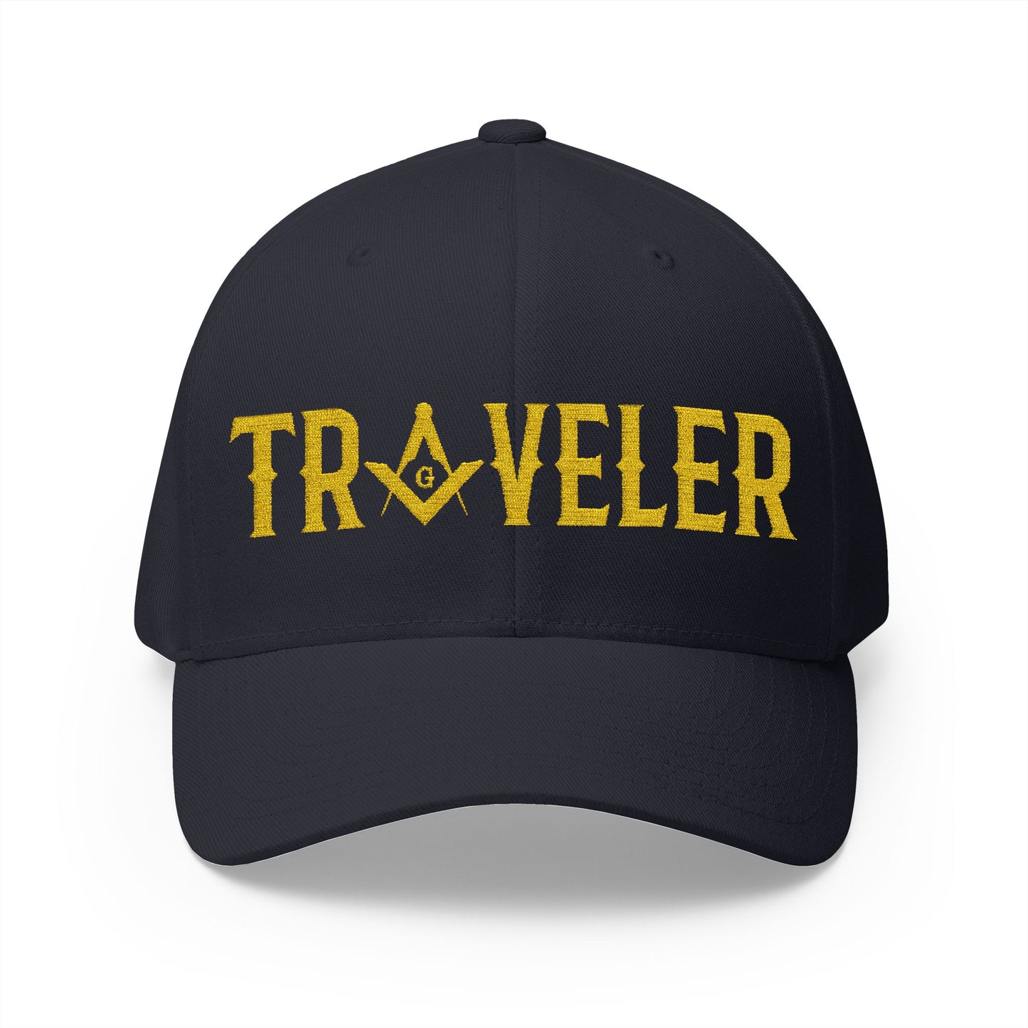 "Traveler" Fitted Embroidered Hat