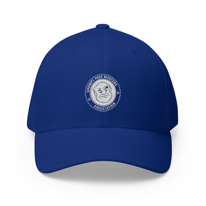 "Grumpy Past Master Association" Fitted Embroidered Hat