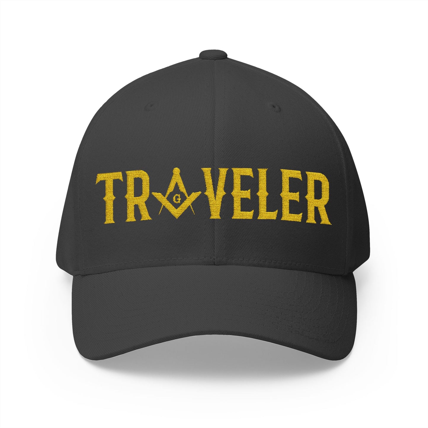 "Traveler" Fitted Embroidered Hat