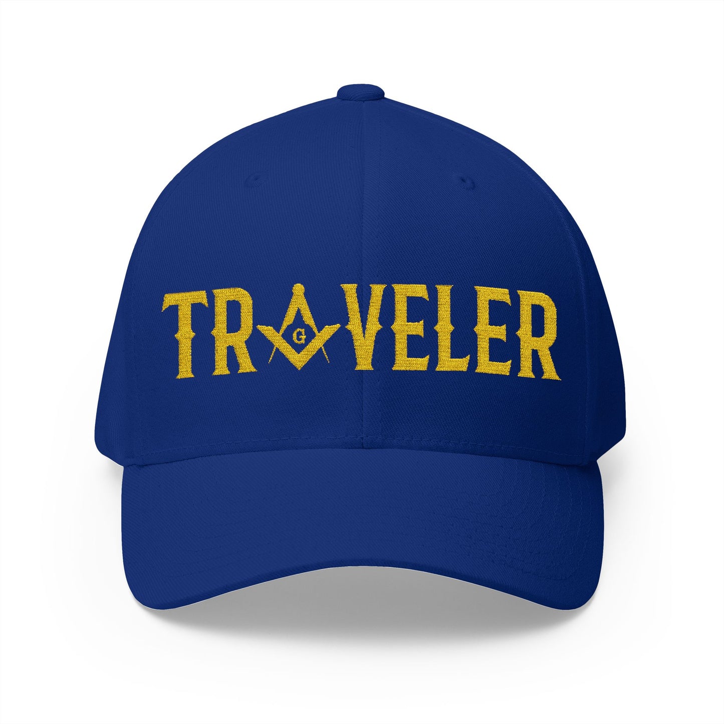 "Traveler" Fitted Embroidered Hat