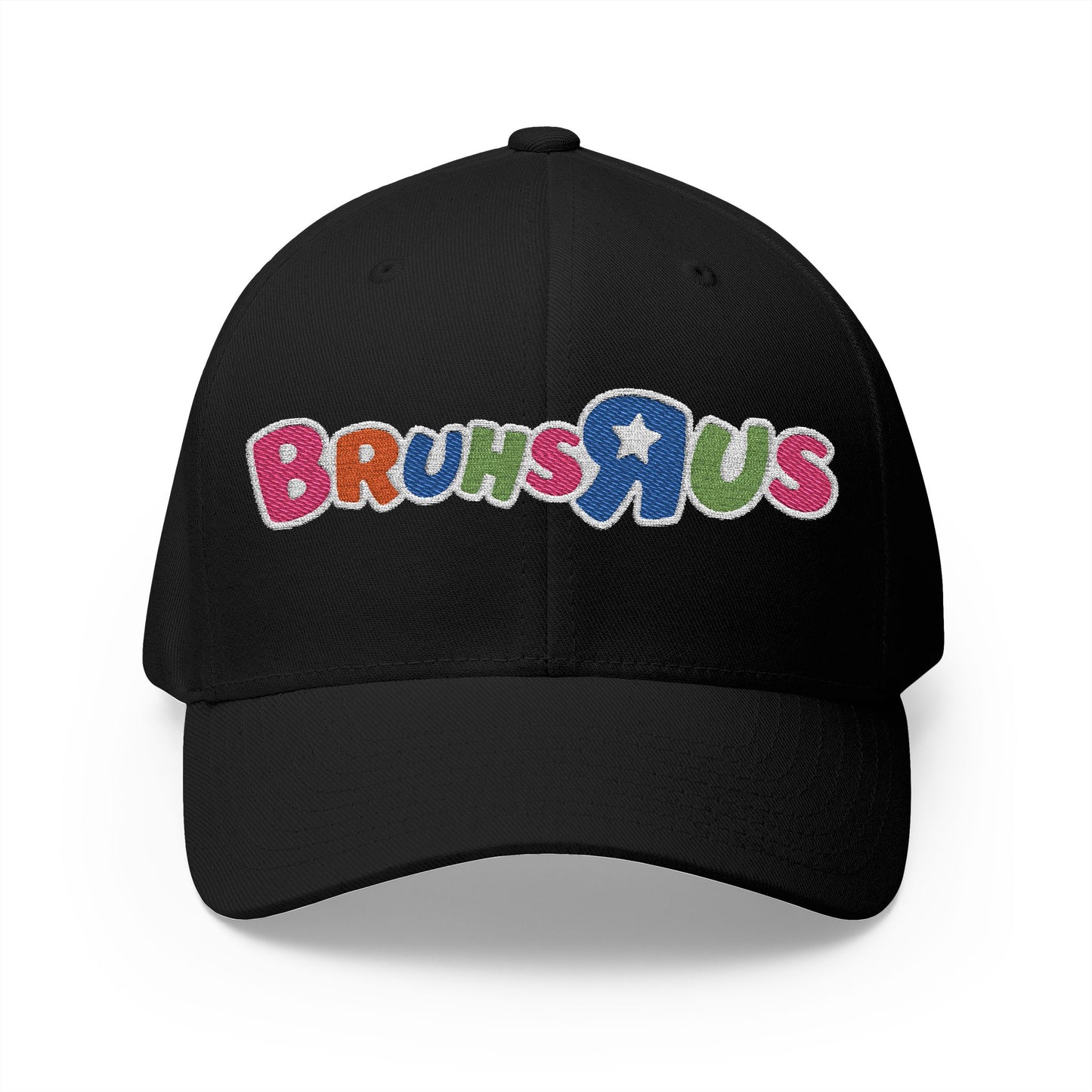 "Bruhs R' Us" Fitted Embroidered Hat
