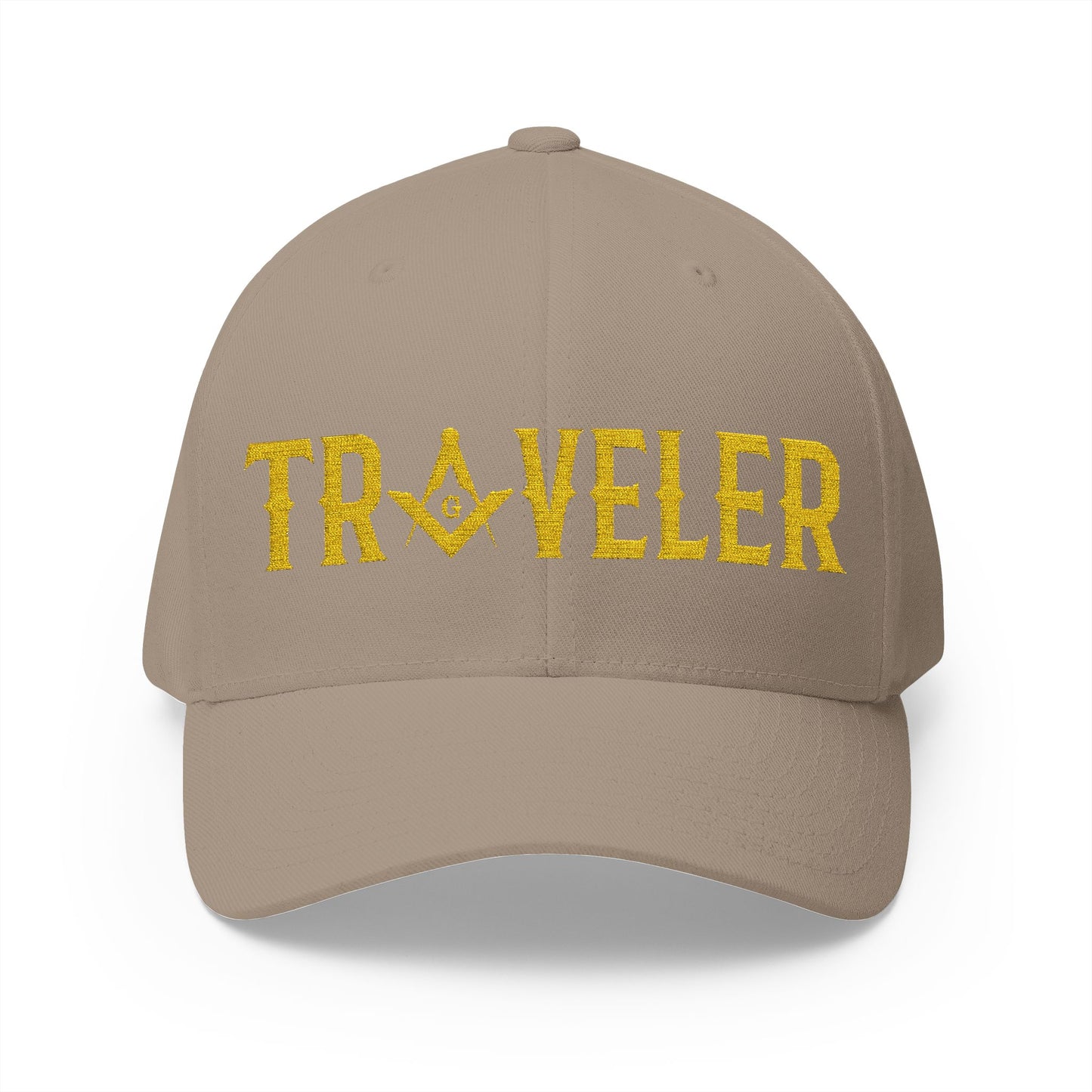 "Traveler" Fitted Embroidered Hat